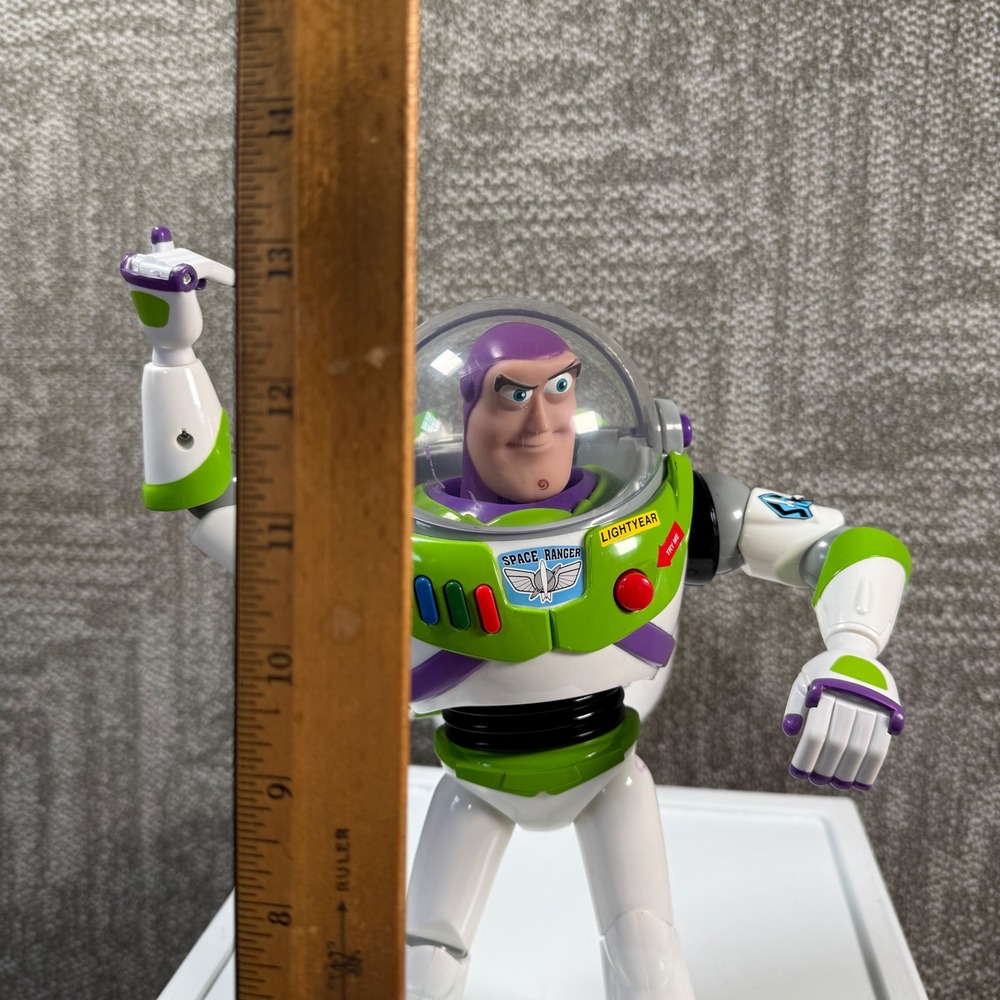Disney Buzz Lightyear Space Ranger Action Figure Talking Toy Story - Picture 3 of 3
